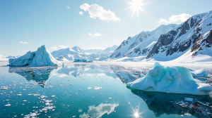 Antarktische Topografie: Eis, Landschaft und Meeresspiegelanpassungen