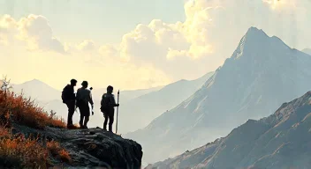 Der letzte Schritt der Wanderinnen (10/10)