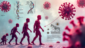 Die Evolution von Herpesviren: Geschichte, Vererbung und Gesundheit