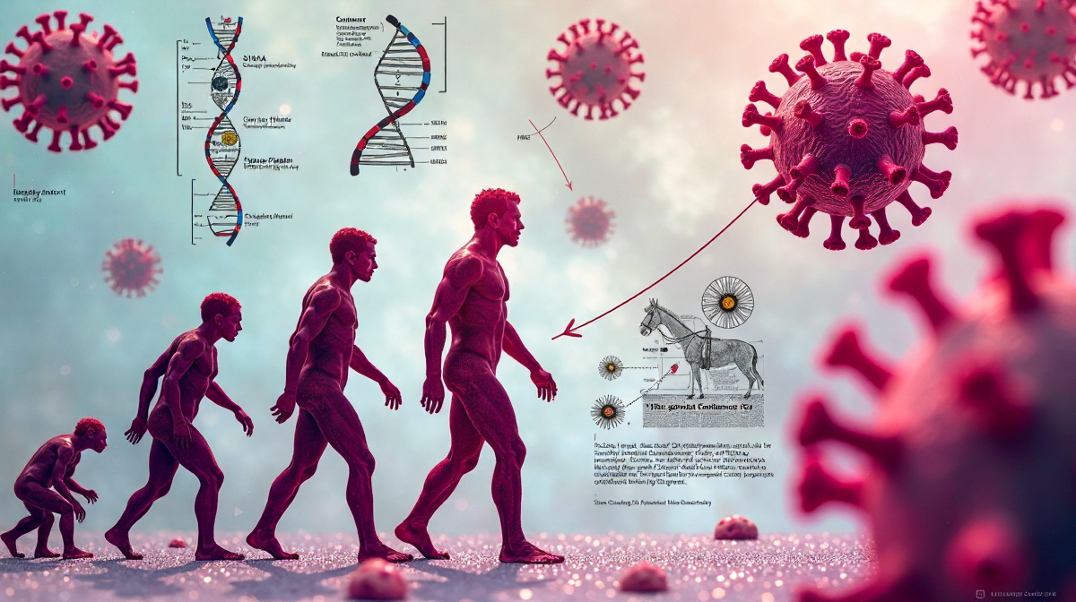 Die Evolution von Herpesviren: Geschichte, Vererbung und Gesundheit