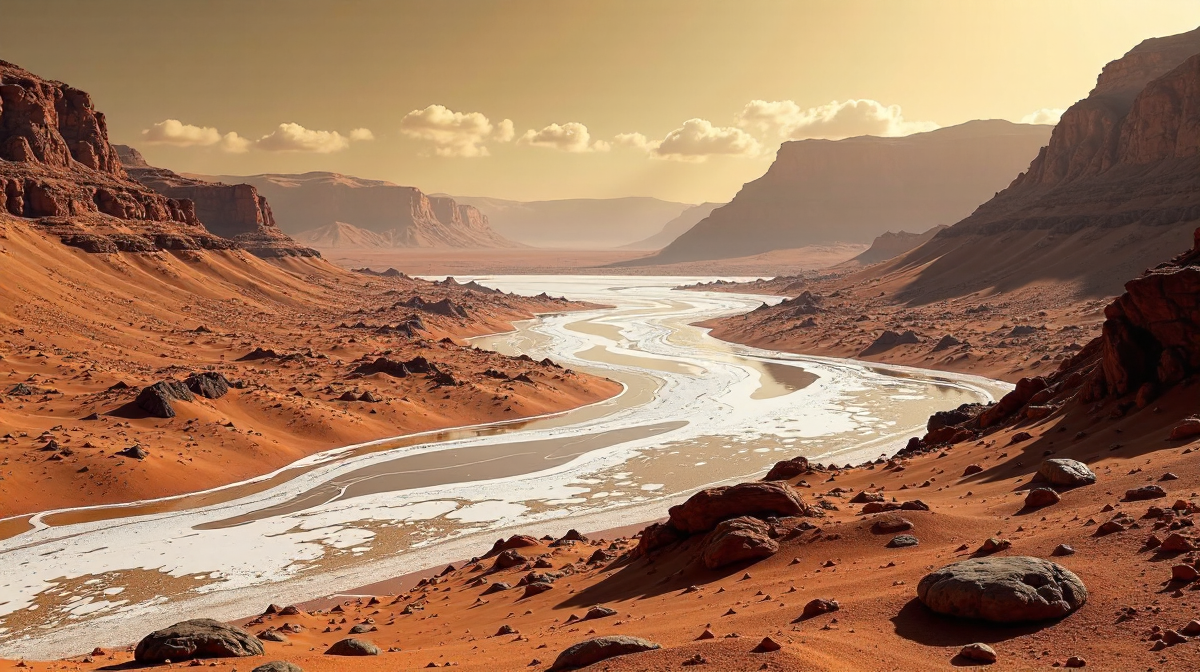 Die Geheimnisse des Mars: Wasser, Eis und die Suche nach Leben