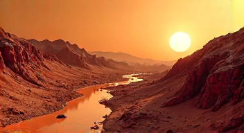 Die Rolle von Klima und Wasser auf dem Mars (3/10)