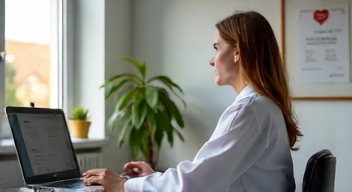 Ein Blick auf die ärztliche Versorgung durch Dr. Waltraud Meyer (Hausärztin, 42 Jahre) (2/10)