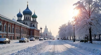 Ich erinnere mich an die frostigen Winter in Moskau (1/10)