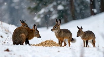 Perspektiven zur Winterfütterung von Wildtieren