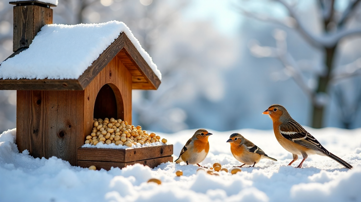 Winterfütterung von Wildtieren: Vögel, Futter, Risiken und Chancen
