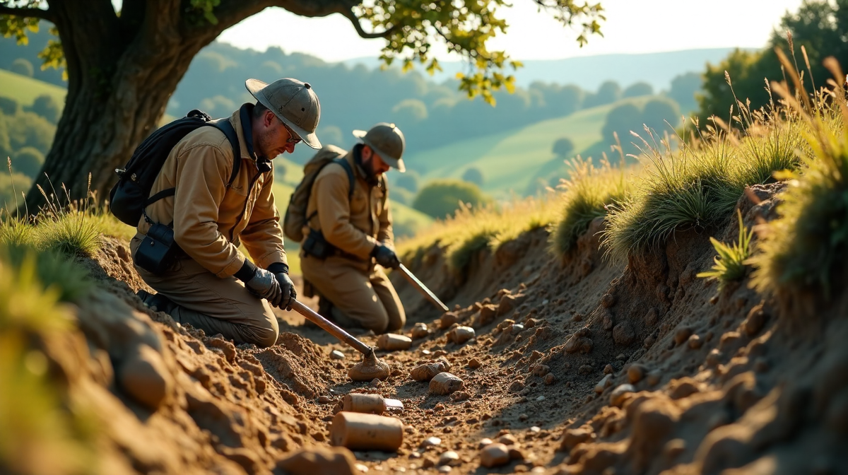 Die Entdeckung eines bronzezeitlichen Fürstengrabs in Frankreich: Einblick in Elite und Kultur