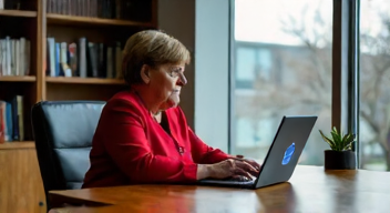 Politische Dimensionen der Datenspeicherung: Angela Merkel (Genie, 69 Jahre) (9/10)