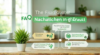Die 5 meistgestellten Fragen (FAQ) zu Nachhaltigkeit im Haushalt