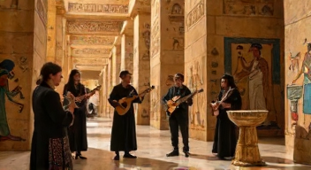 Die Rolle der Musik und Kunst in der ägyptischen Kultur (10/10)