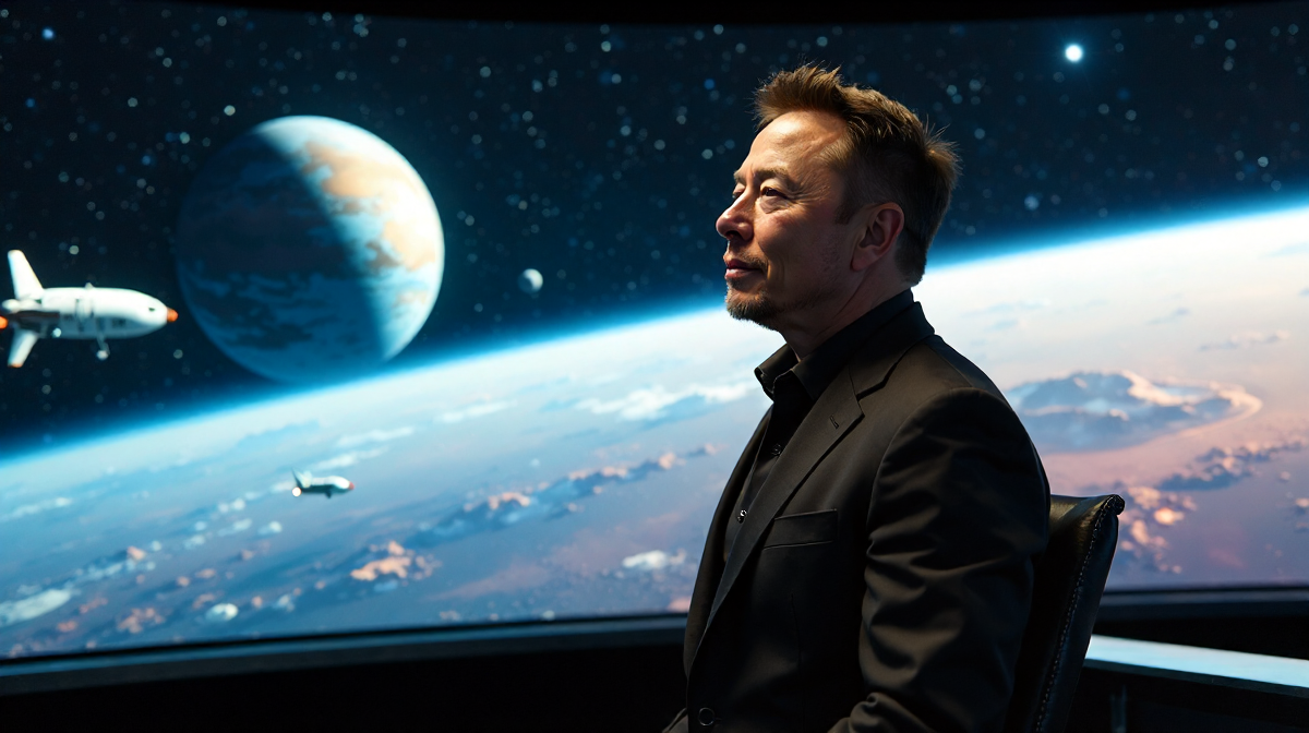 Elon Musk: Visionär, Raumfahrt-Pionier und der Weg zum Mond, Mars und KI