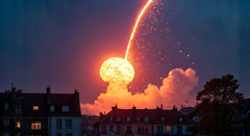 Ich erinnere mich an den Meteoriteneinschlag in Koblenz (1/10)