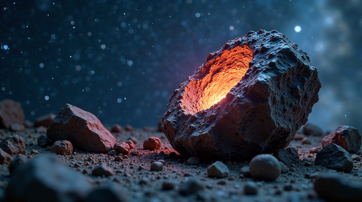 Meteoriten: Lichtspektakel, Astronomie und ihre seltenen Einschlüsse